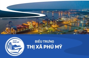 Biểu trưng (Logo) của thị xã Phú Mỹ, tỉnh Bà Rịa-Vũng Tàu